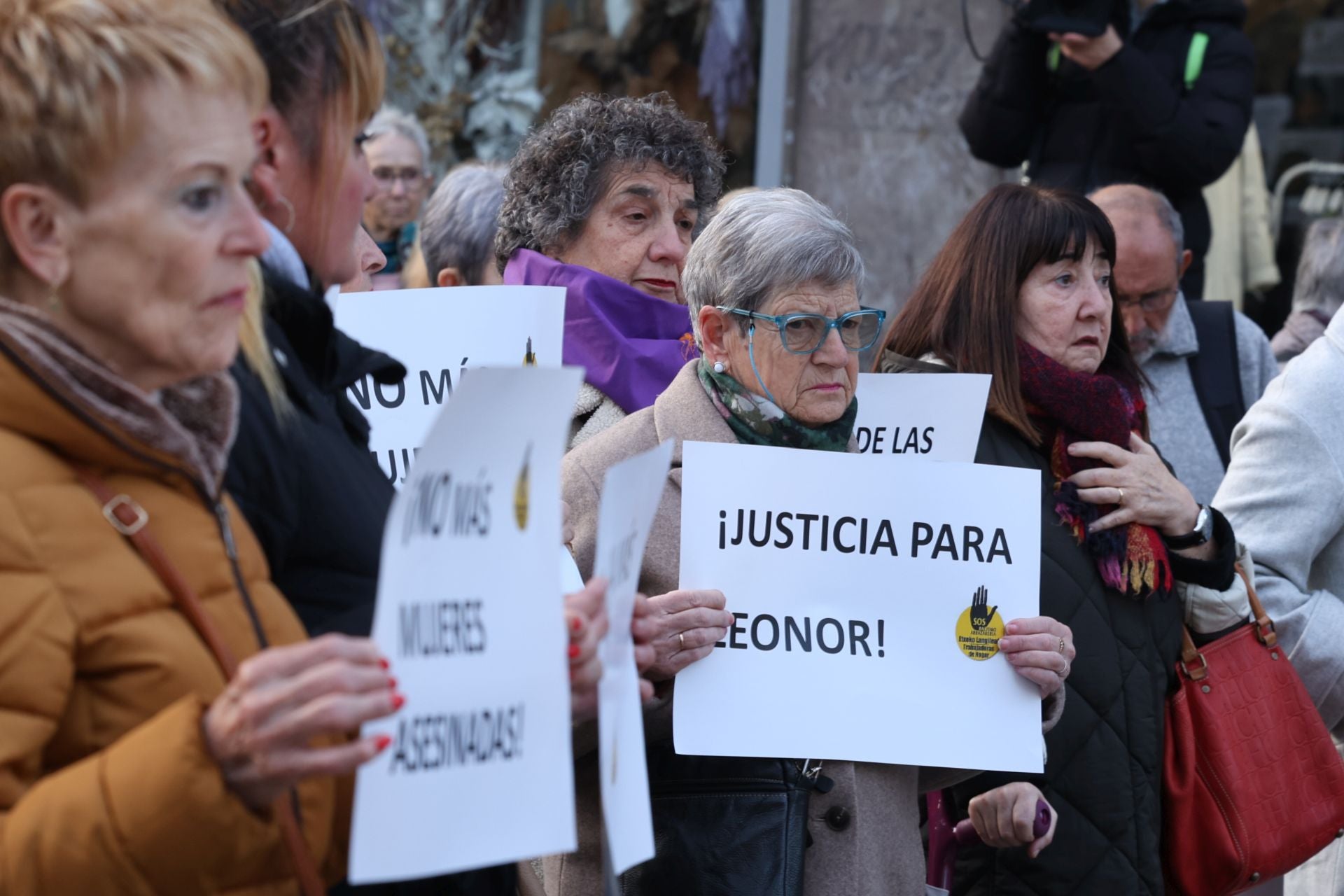 Las compañeras de Leonor comparten el dolor por su asesinato