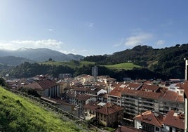 Vista panorámica de Deba.