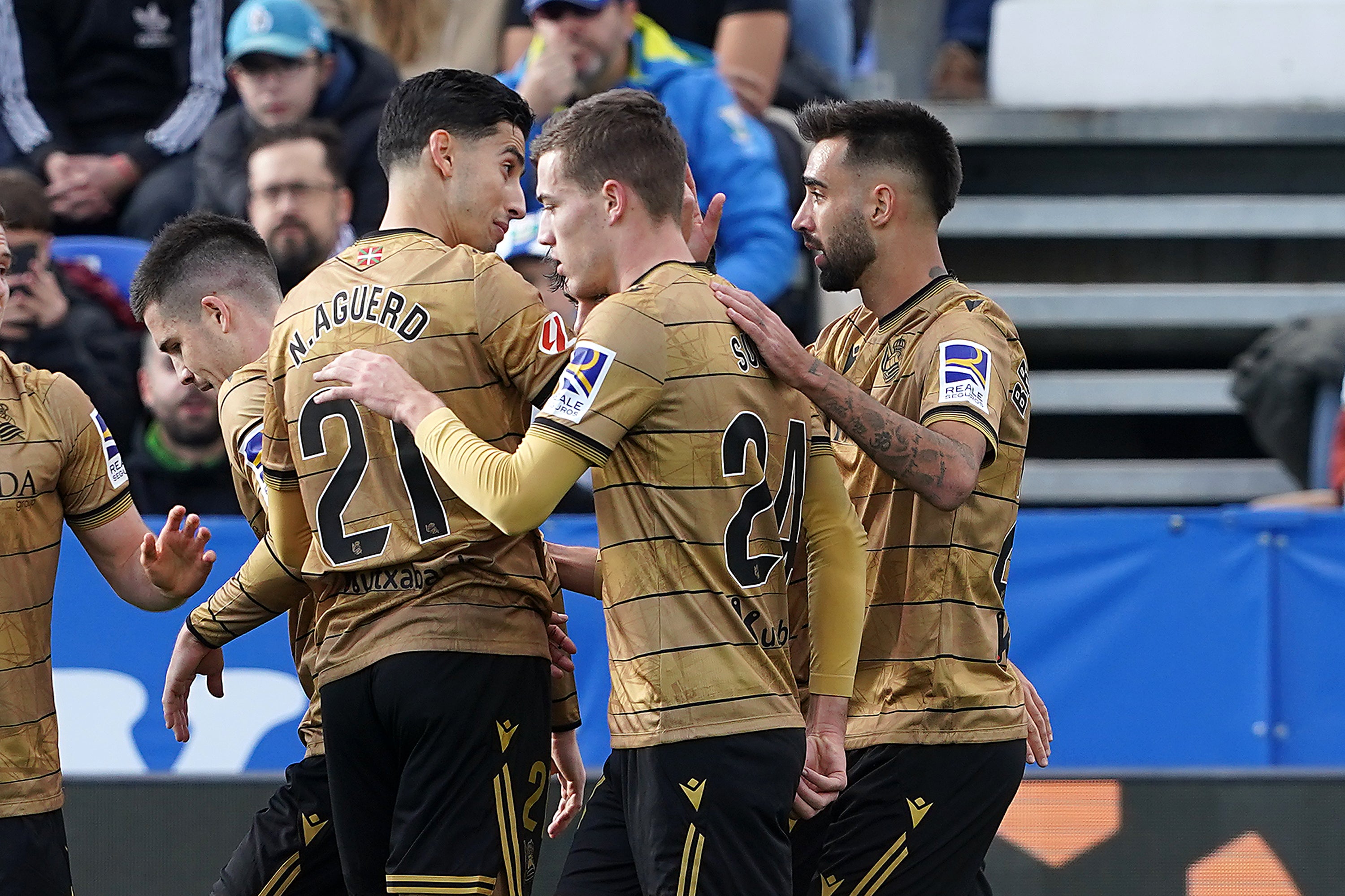 Las mejores imágenes del Leganés - Real Sociedad