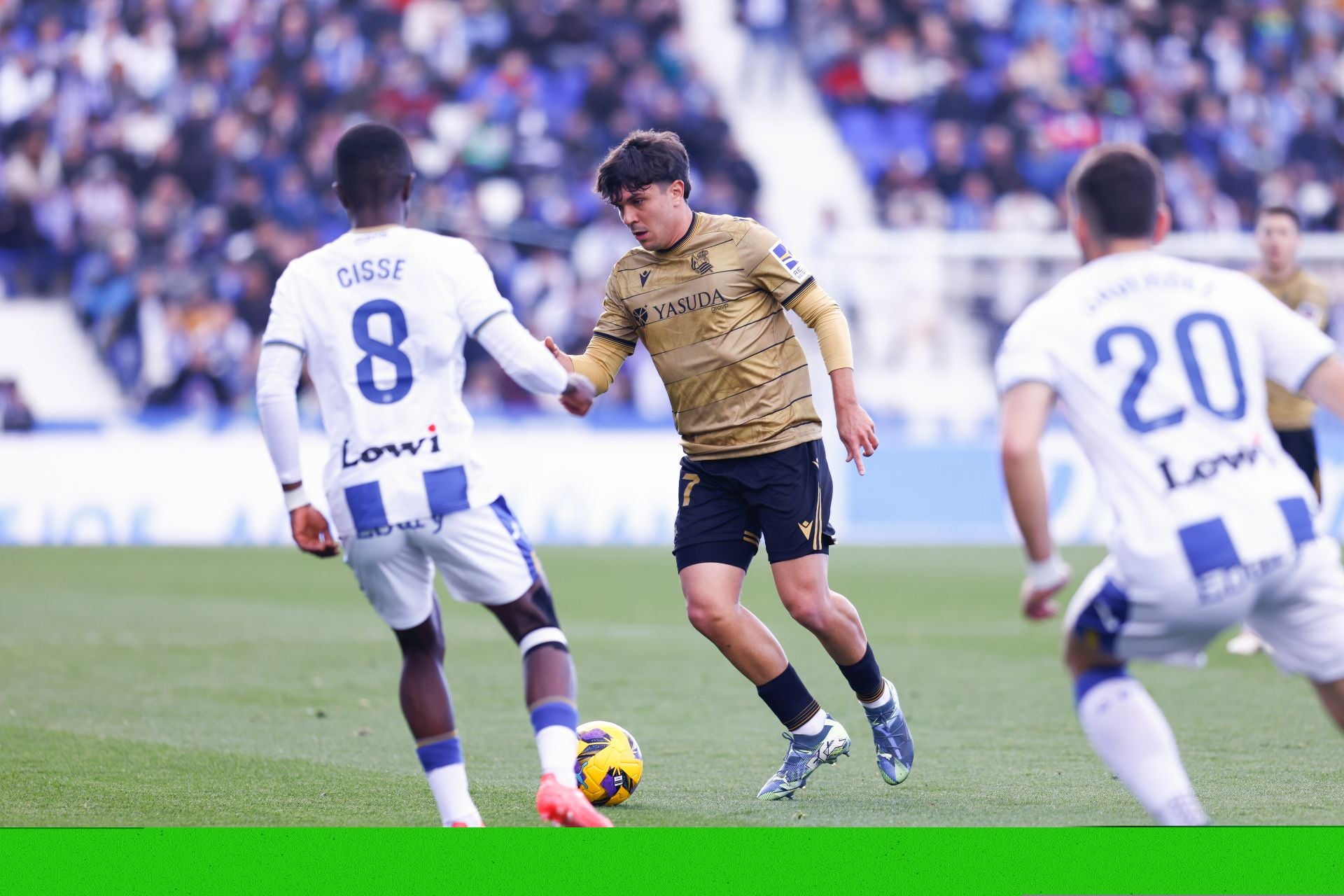 Las mejores imágenes del Leganés - Real Sociedad