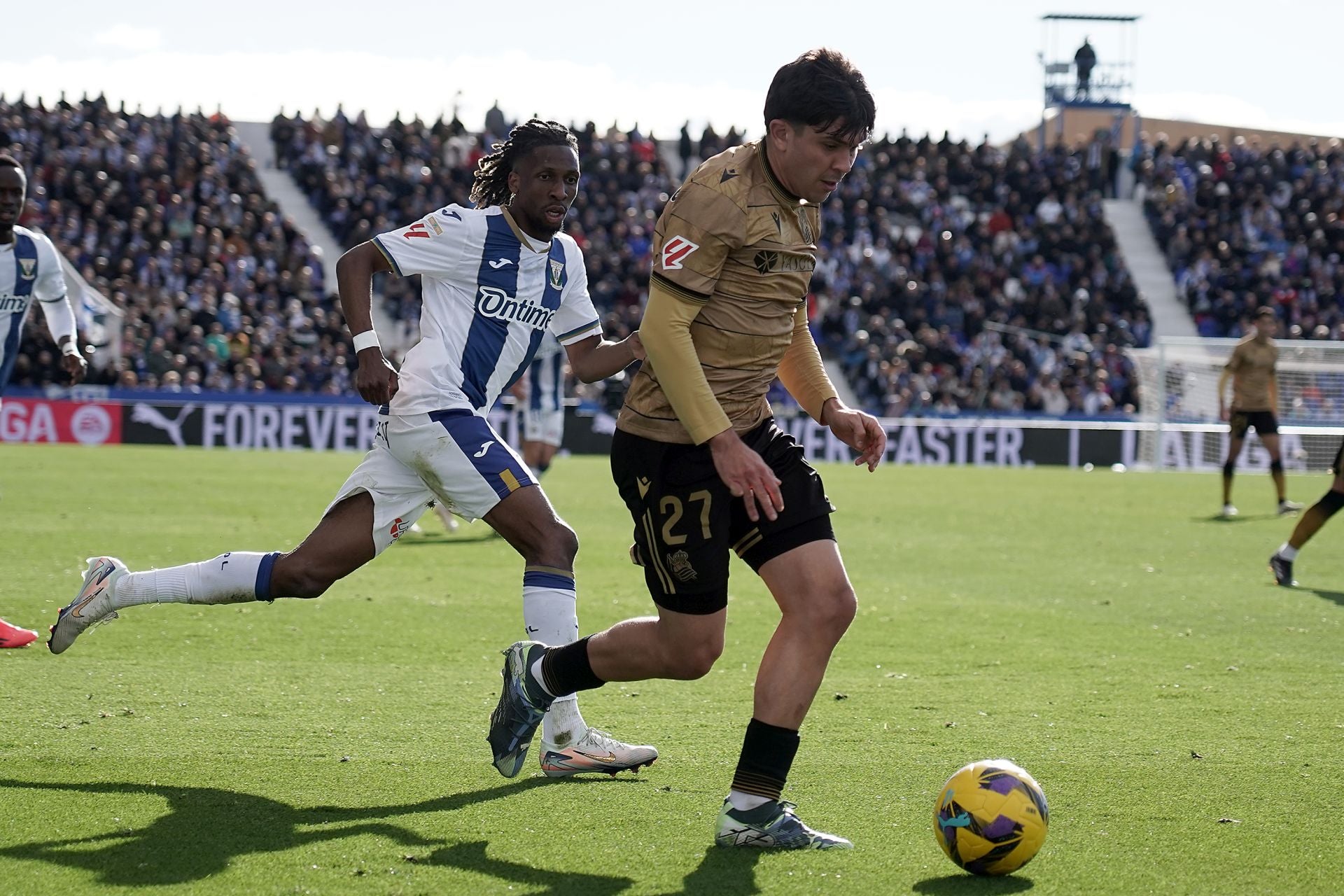 Las mejores imágenes del Leganés - Real Sociedad