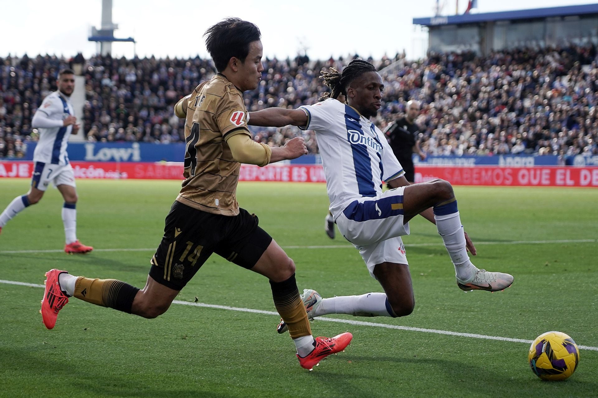 Las mejores imágenes del Leganés - Real Sociedad