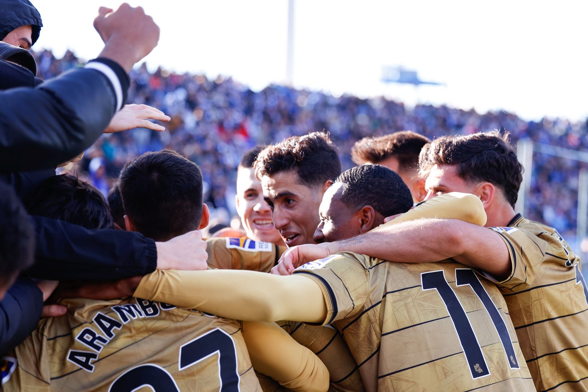 Las mejores imágenes del Leganés - Real Sociedad