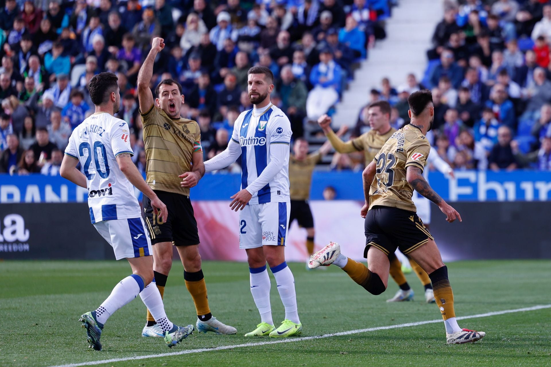 Las mejores imágenes del Leganés - Real Sociedad