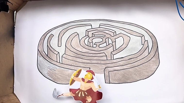 Gure Eskola: Teseo eta Minotauroa