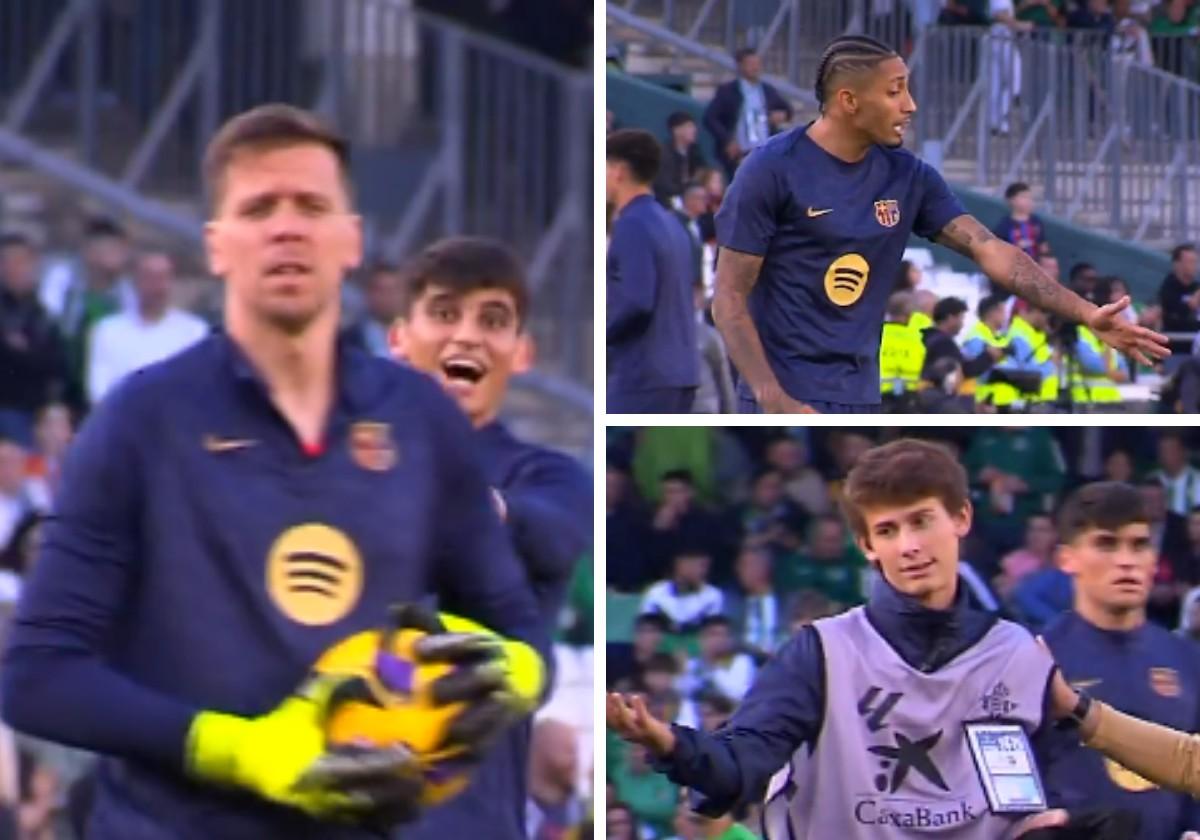 El vídeo de jugadores del Barcelona riéndose de un recogepelotas del Betis, que indigna a las redes: «Niños ricos maleducados...»