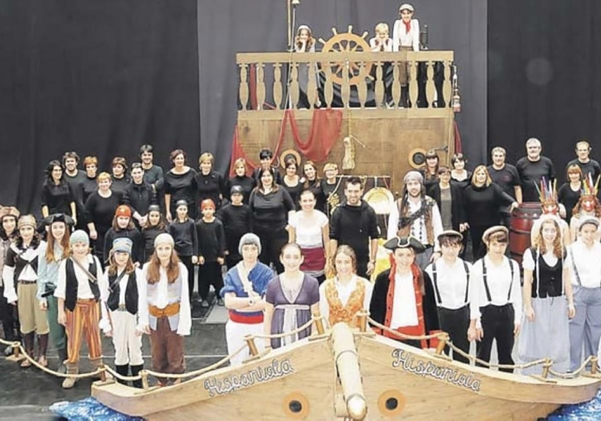 'Altxorraren uhartea' ha sido uno de sus musicales más exitosos.