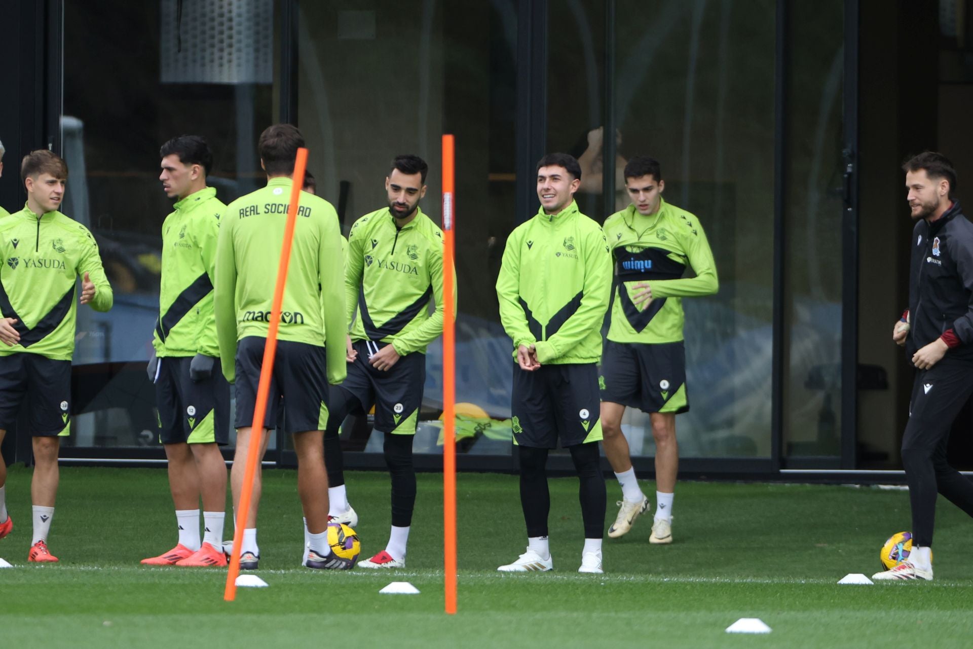 El regreso de Barrene, Zubimendi y Pacheco en imágenes