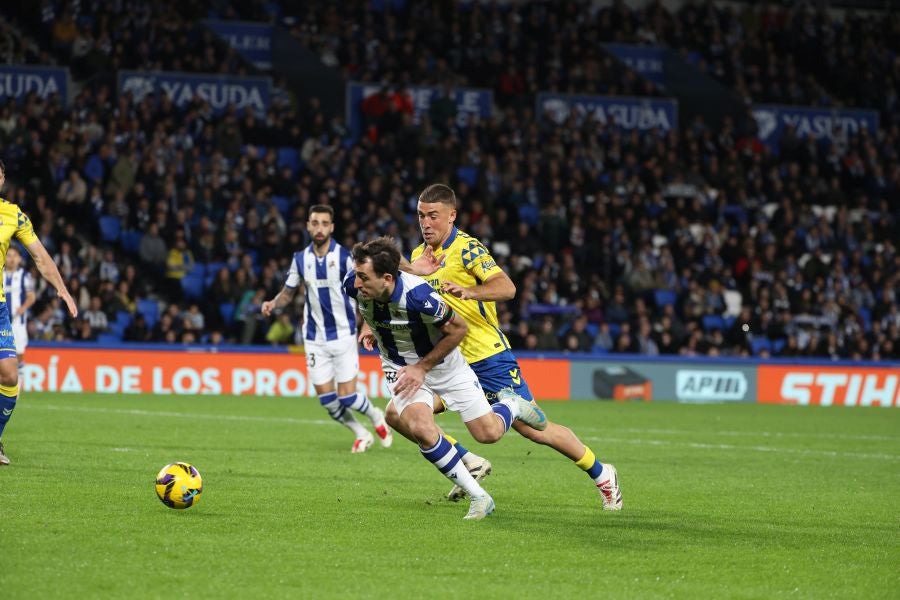 El Real Sociedad - Las Palmas, en imágenes