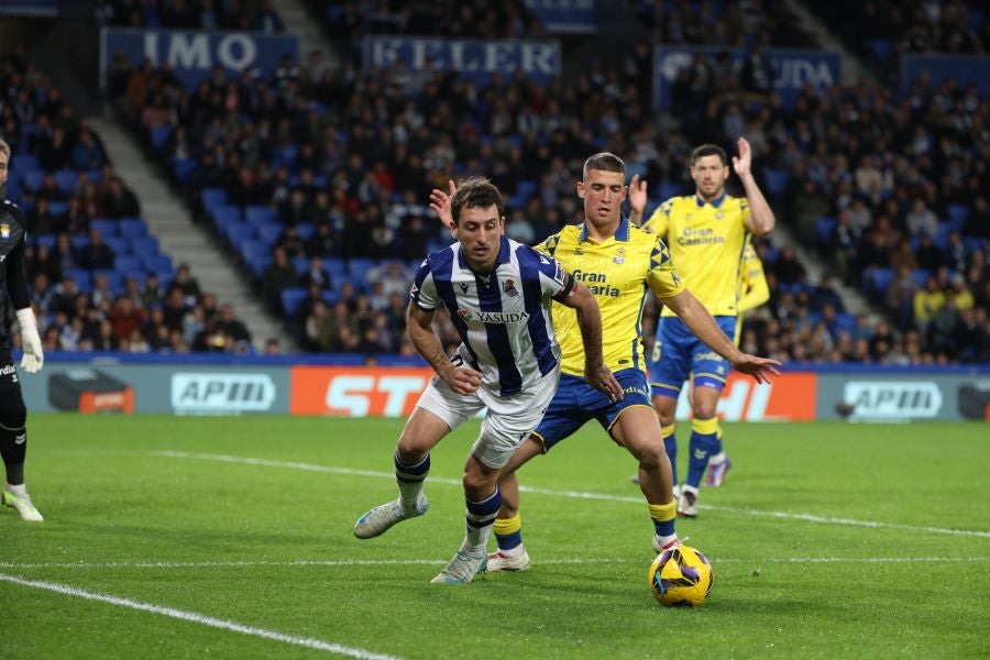 El Real Sociedad - Las Palmas, en imágenes