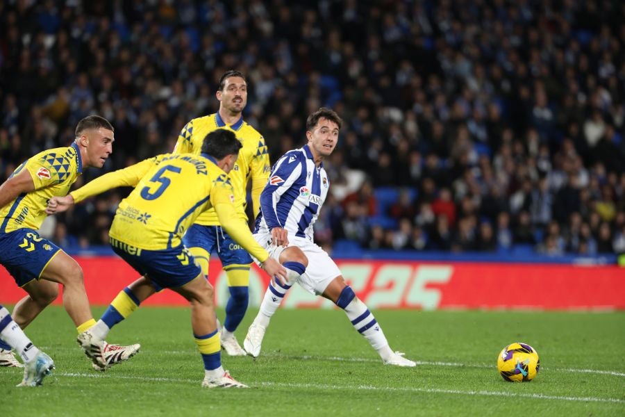 El Real Sociedad - Las Palmas, en imágenes