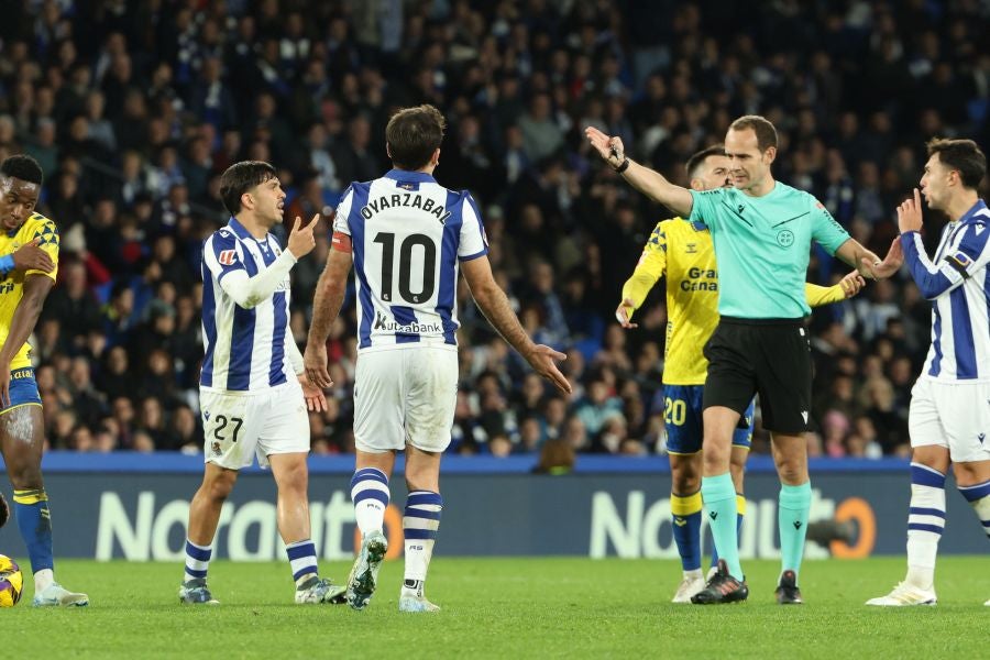 El Real Sociedad - Las Palmas, en imágenes