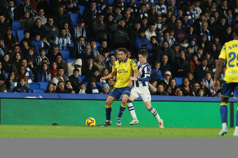 El Real Sociedad - Las Palmas, en imágenes