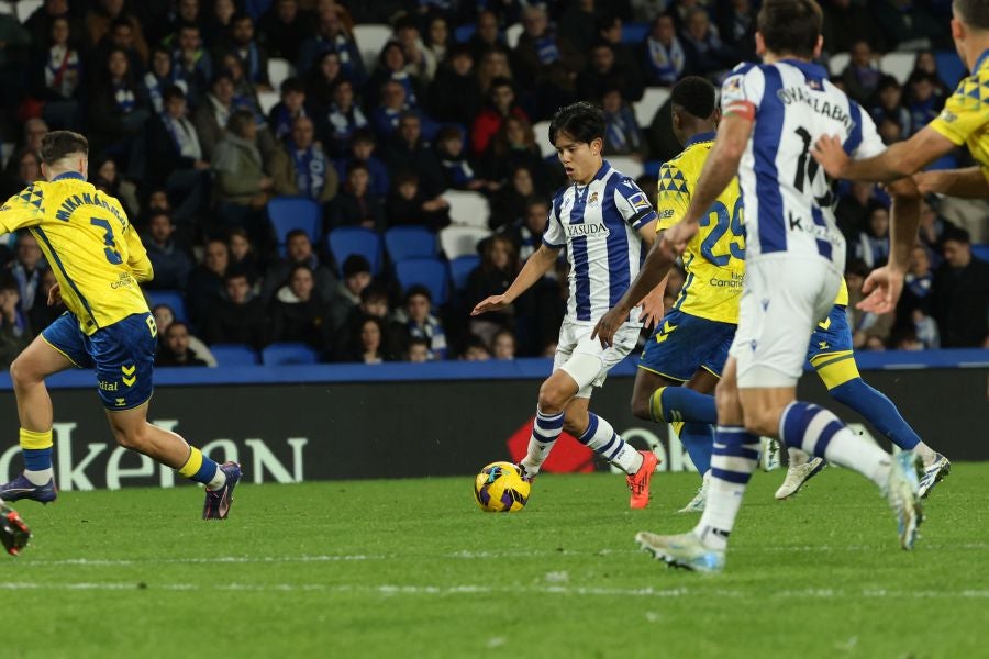 El Real Sociedad - Las Palmas, en imágenes