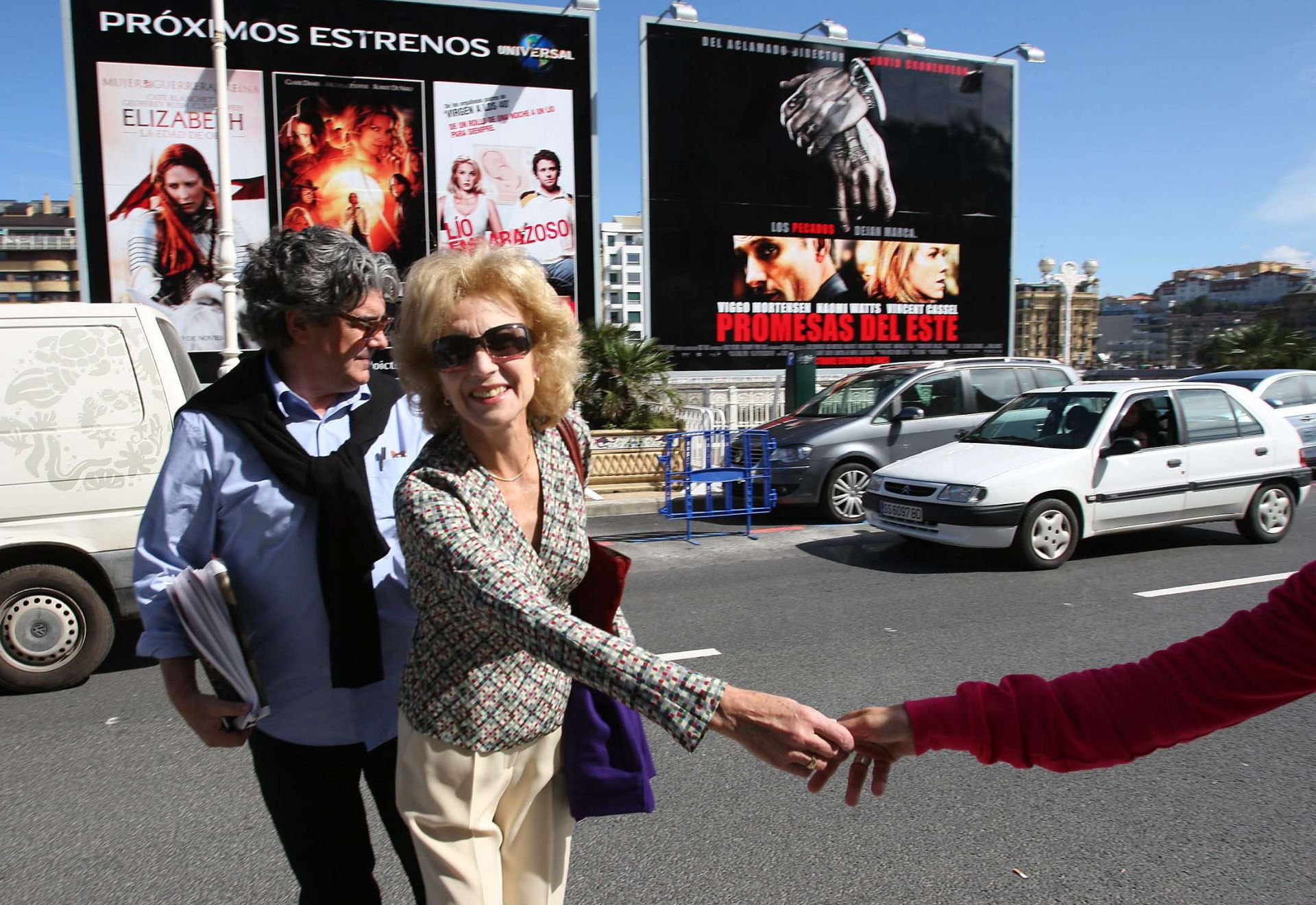Las visitas de Marisa Paredes al Zinemaldia