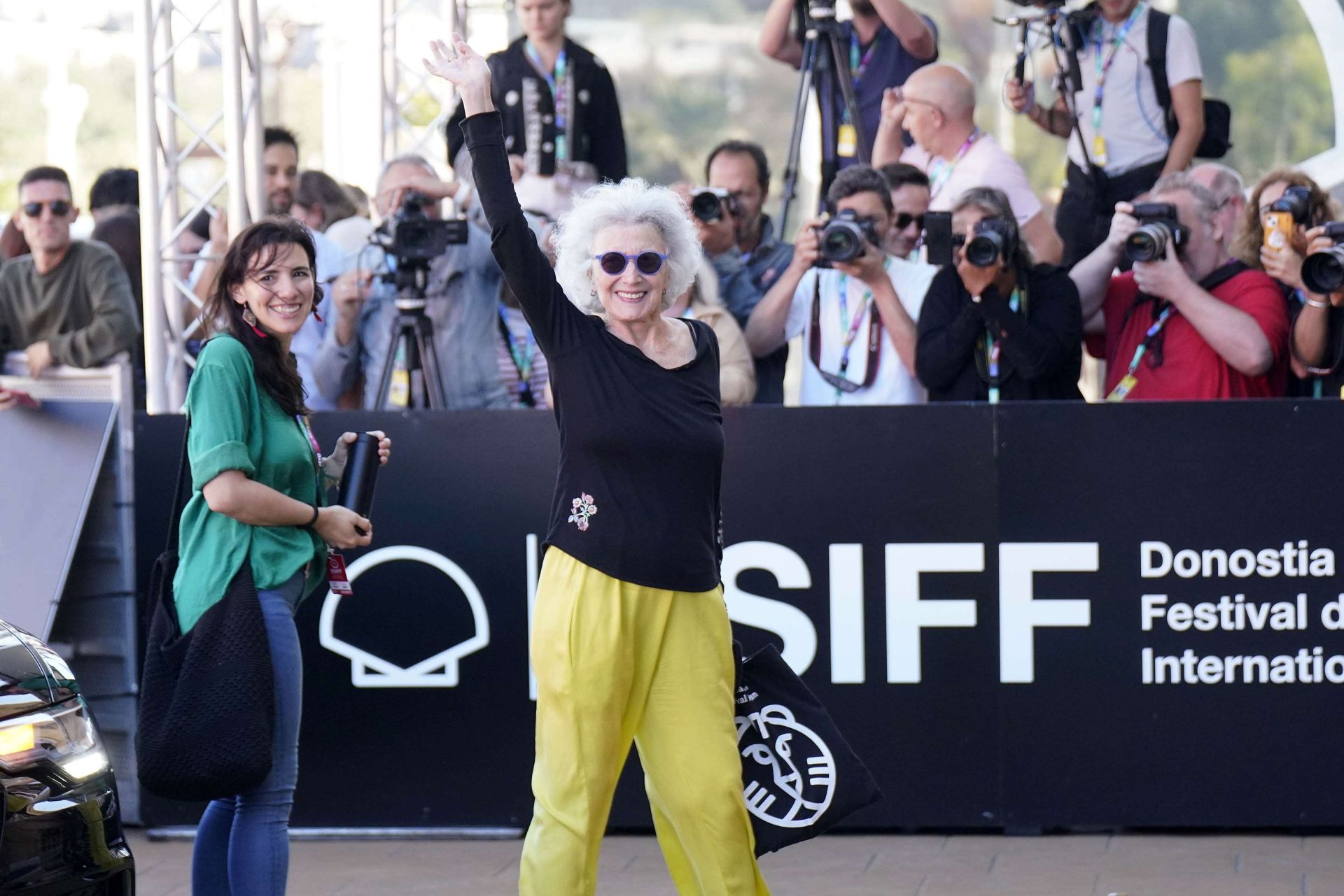 Las visitas de Marisa Paredes al Zinemaldia