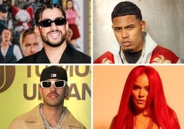 Bad Bunny, Feid, Myke Towers y Karol G entre lo más escuchado en Euskadi en 2024.