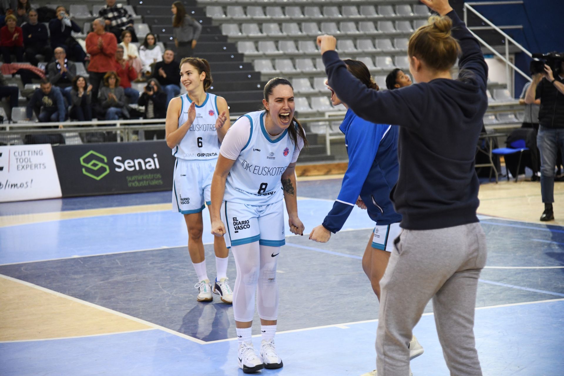 El hito del IDK Euskotren, en imágenes