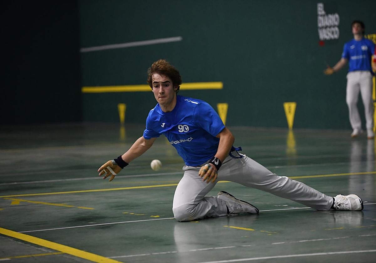 Ibon Ibarra durante su último encuentro en el Torneo DV-Abanca.