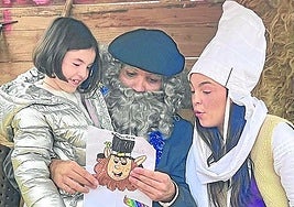 Olentzero y Mari Domingi.