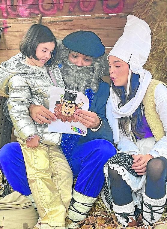 Olentzero y Mari Domingi.