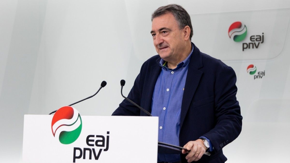 Aitor Esteban, portavoz del PNV en el Congreso.