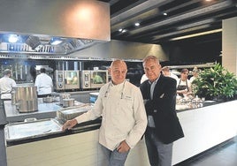 José Polo y Toño Pérez, del Restaurante Atrio.