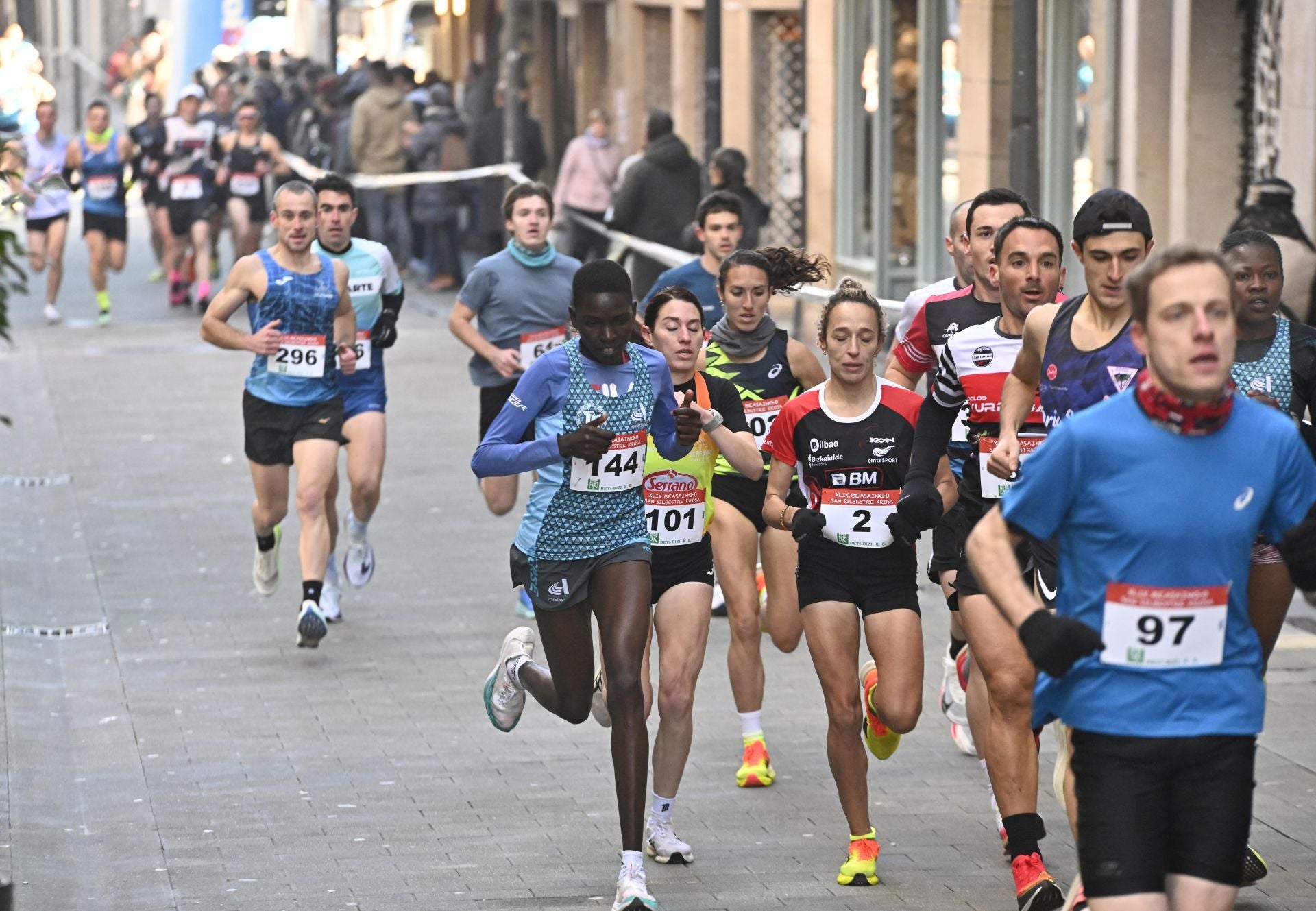 La San Silvestre de Beasain, en imágenes