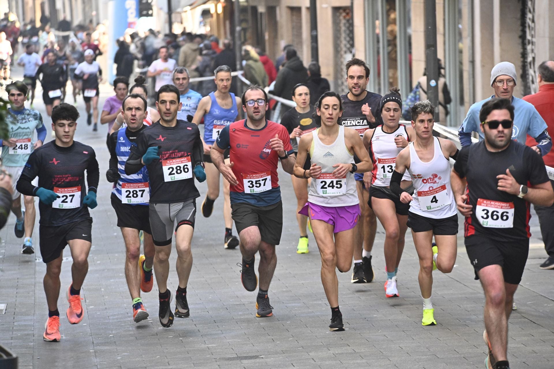 La San Silvestre de Beasain, en imágenes