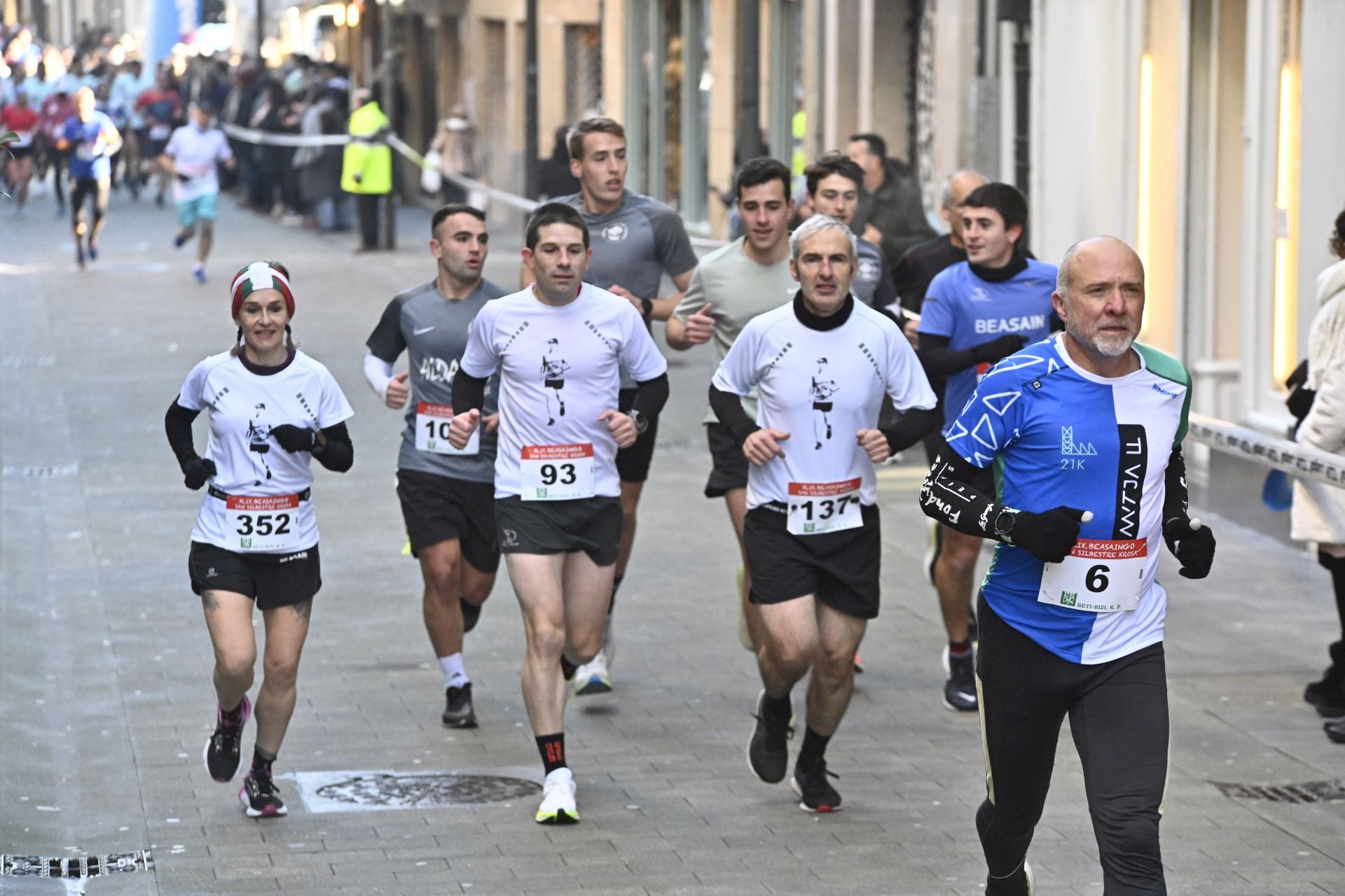 La San Silvestre de Beasain, en imágenes