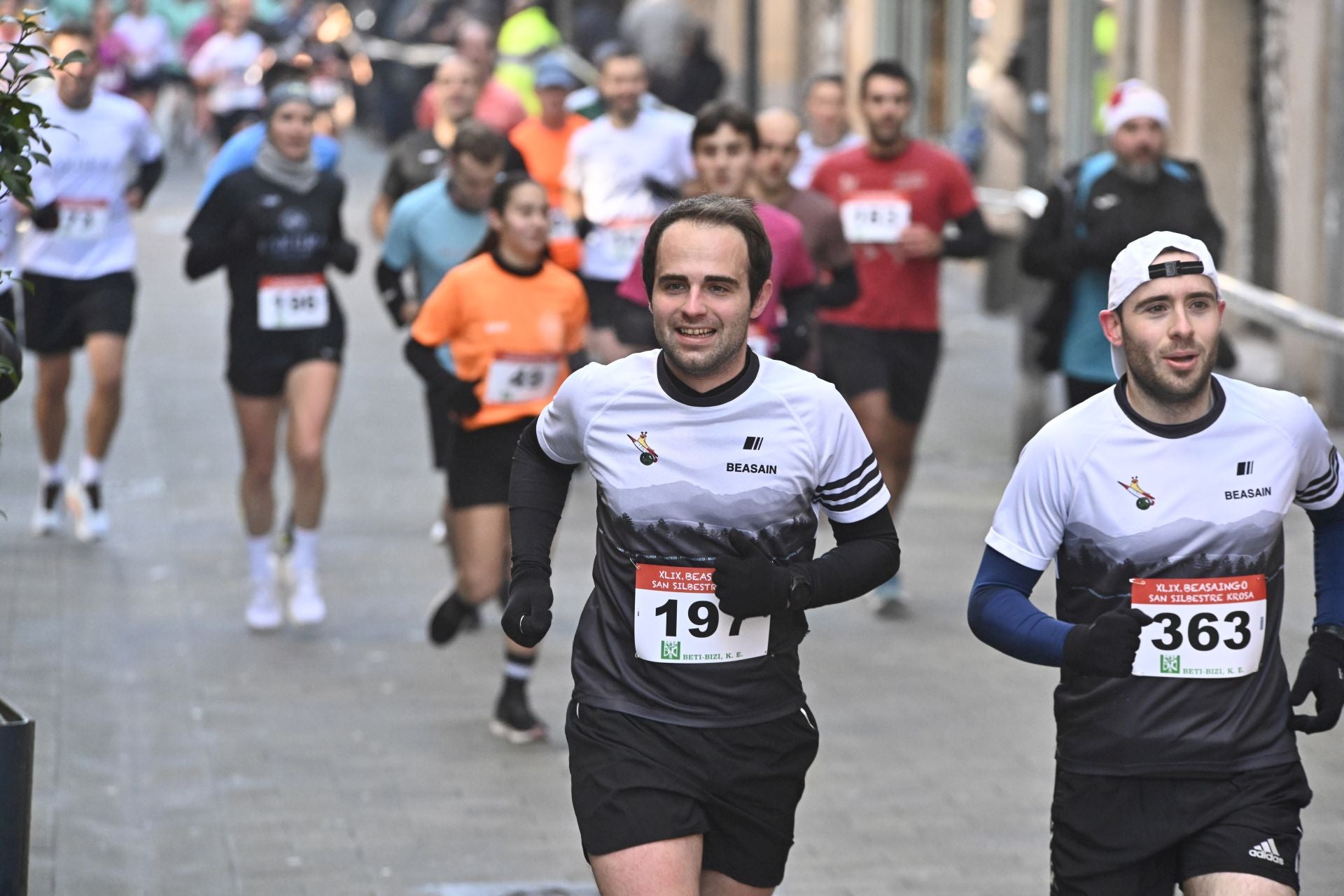 La San Silvestre de Beasain, en imágenes