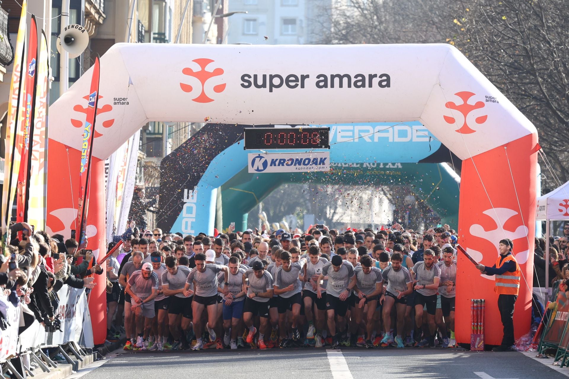 San Silvestre donostiarra de récord