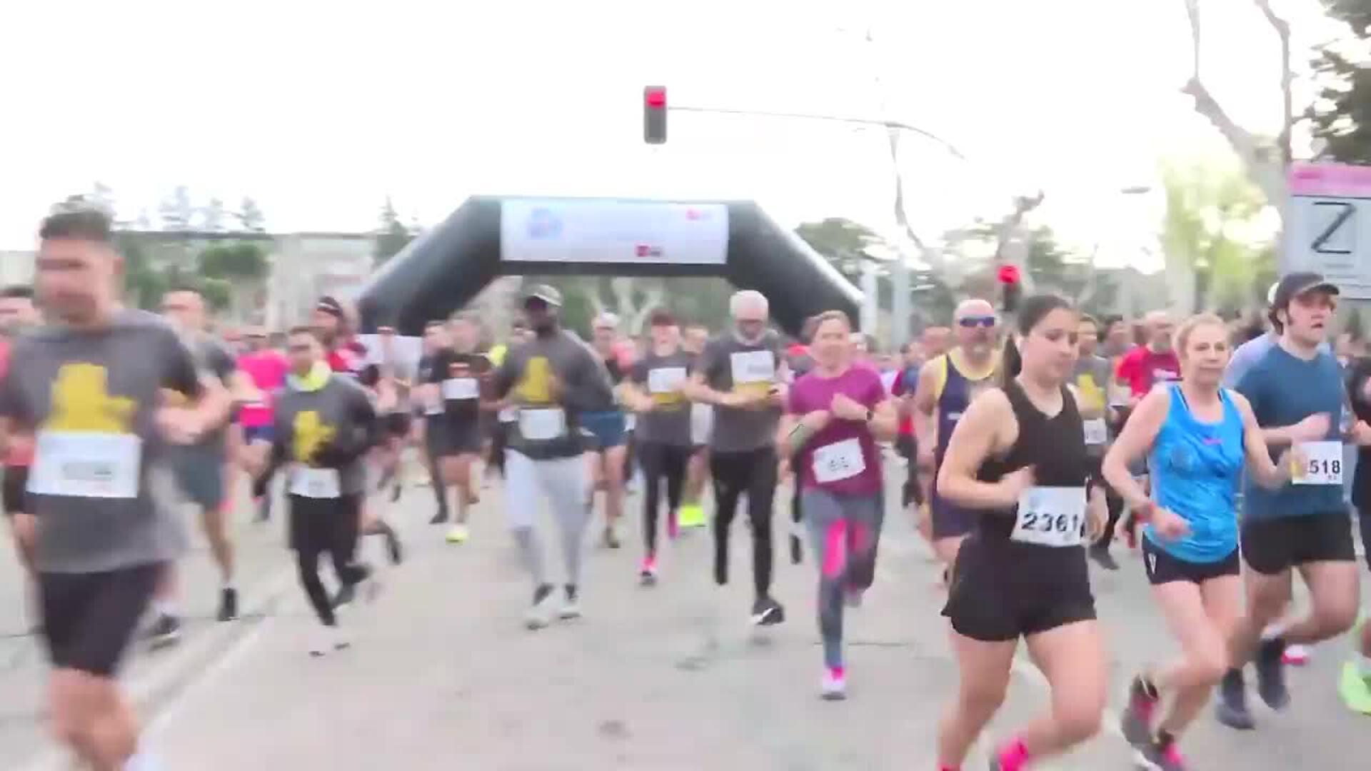 Unos 3.000 corredores participan en la XLIV Media Maratón Universitaria en Madrid