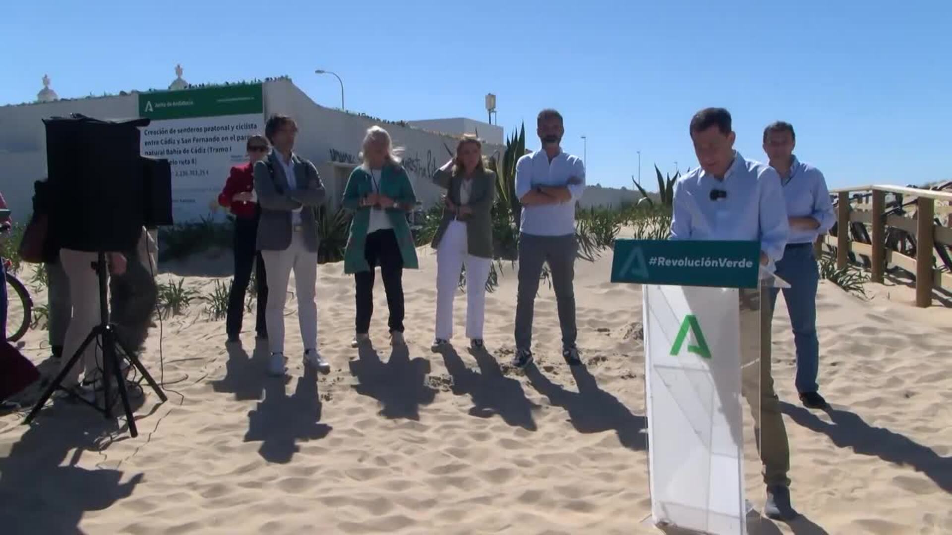 Moreno asegura que el Eurovelo colocará a Cádiz como "destino preferente" para el cicloturismo