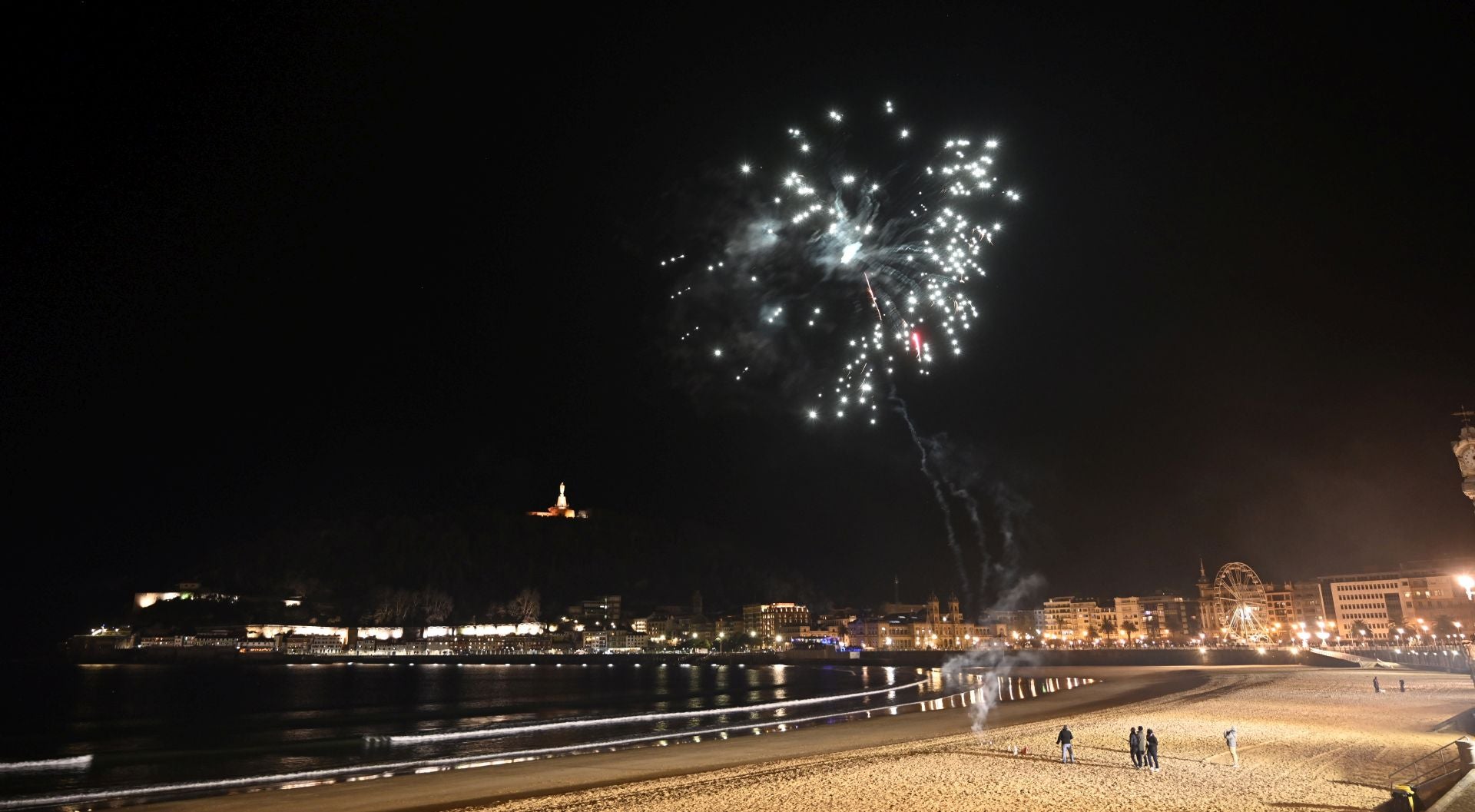 Donostia despide 2024 y recibe 2025 con buen ambiente navideño