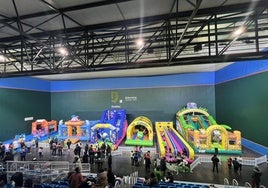 El Parque Infantil de Navidad en el Ederrena.