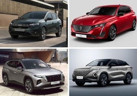 El Top-10 de los modelos de coches más vendidos en 2024 en Gipuzkoa