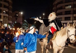 La Cabalgata de los Reyes Magos recorrerá un año más las principales calles de Andoain.