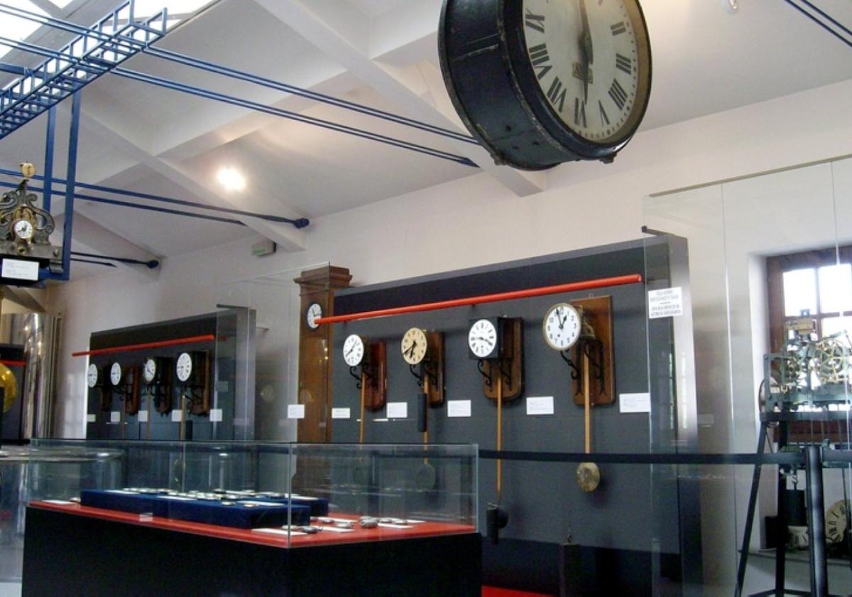 Interior del Museo Vasco del Ferrocarril.