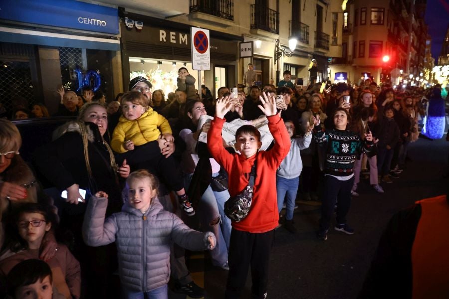 La Cabalgata de Donostia, en imágenes