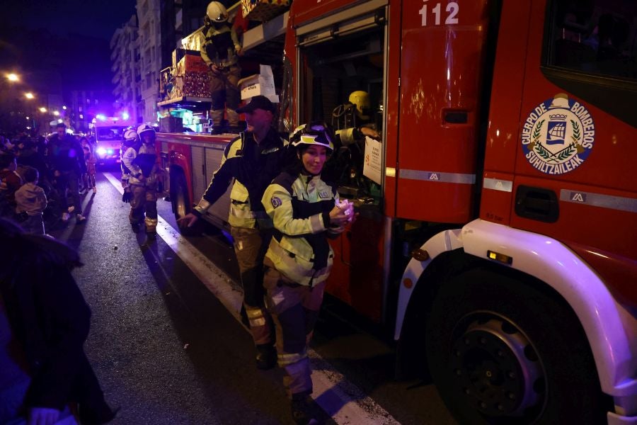 La Cabalgata de Donostia, en imágenes