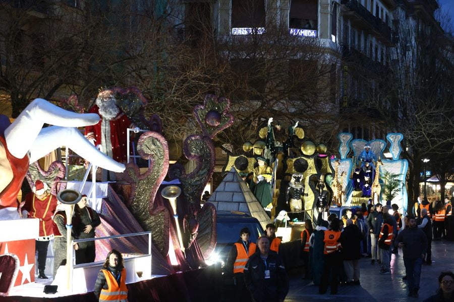La Cabalgata de Donostia, en imágenes
