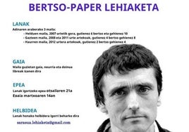 Abian da Aitor Sarasua III. bertso paper lehiaketa