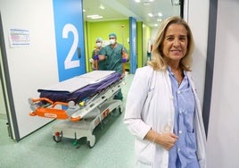 La enfermera supervisora de la CMA del Hospital Donostia, Itsaso Otaño.