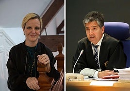 Los magistrados Barbarín y Maeso aspiran a presidir la Audiencia Provincial de Gipuzkoa