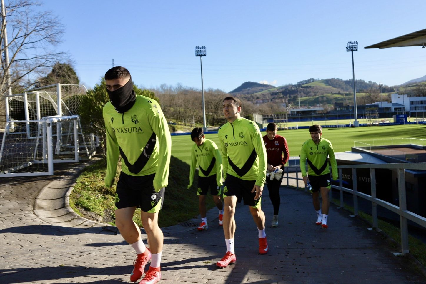 La Real calienta motores de cara al duelo ante el Villarreal