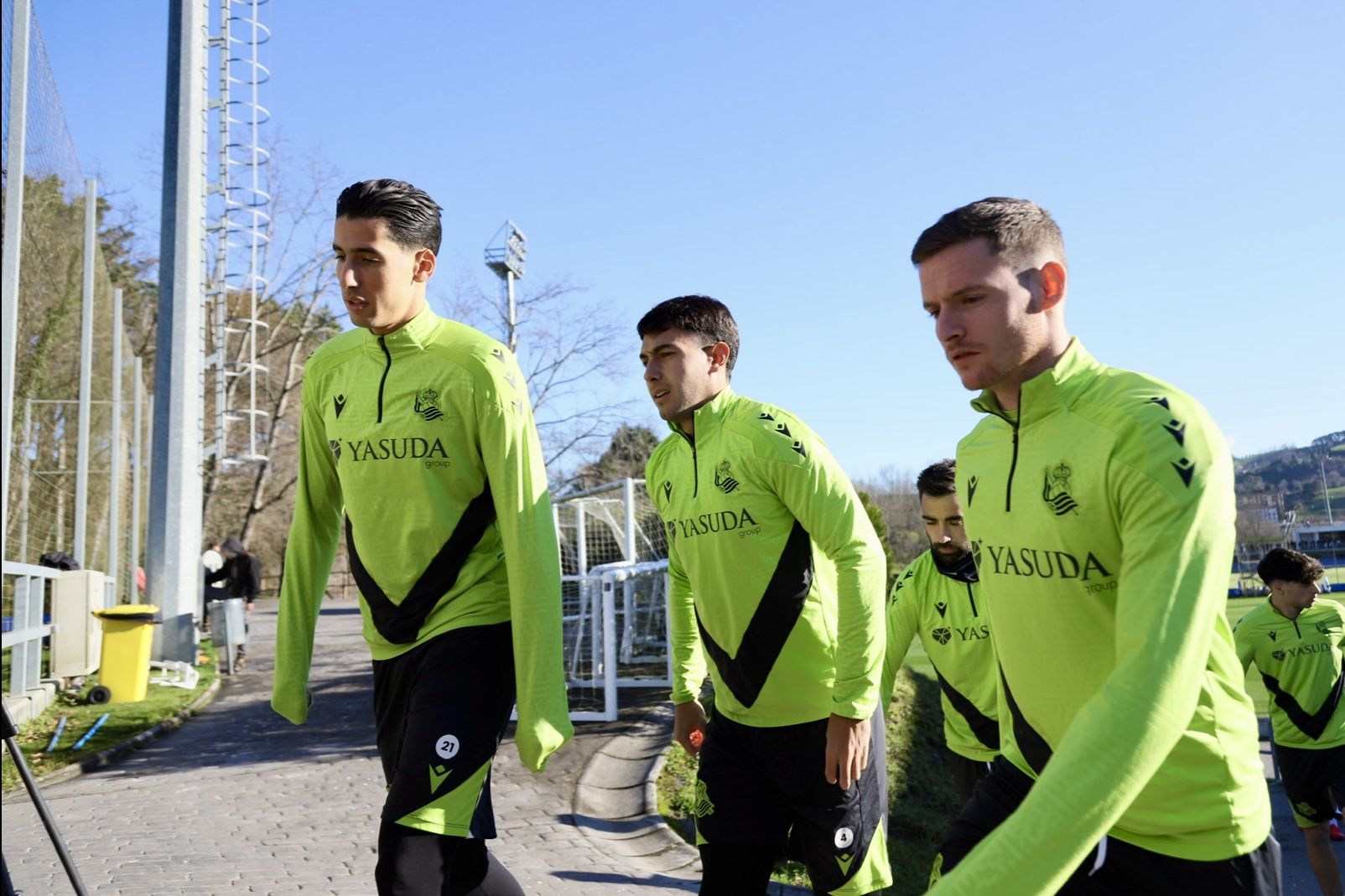 La Real calienta motores de cara al duelo ante el Villarreal