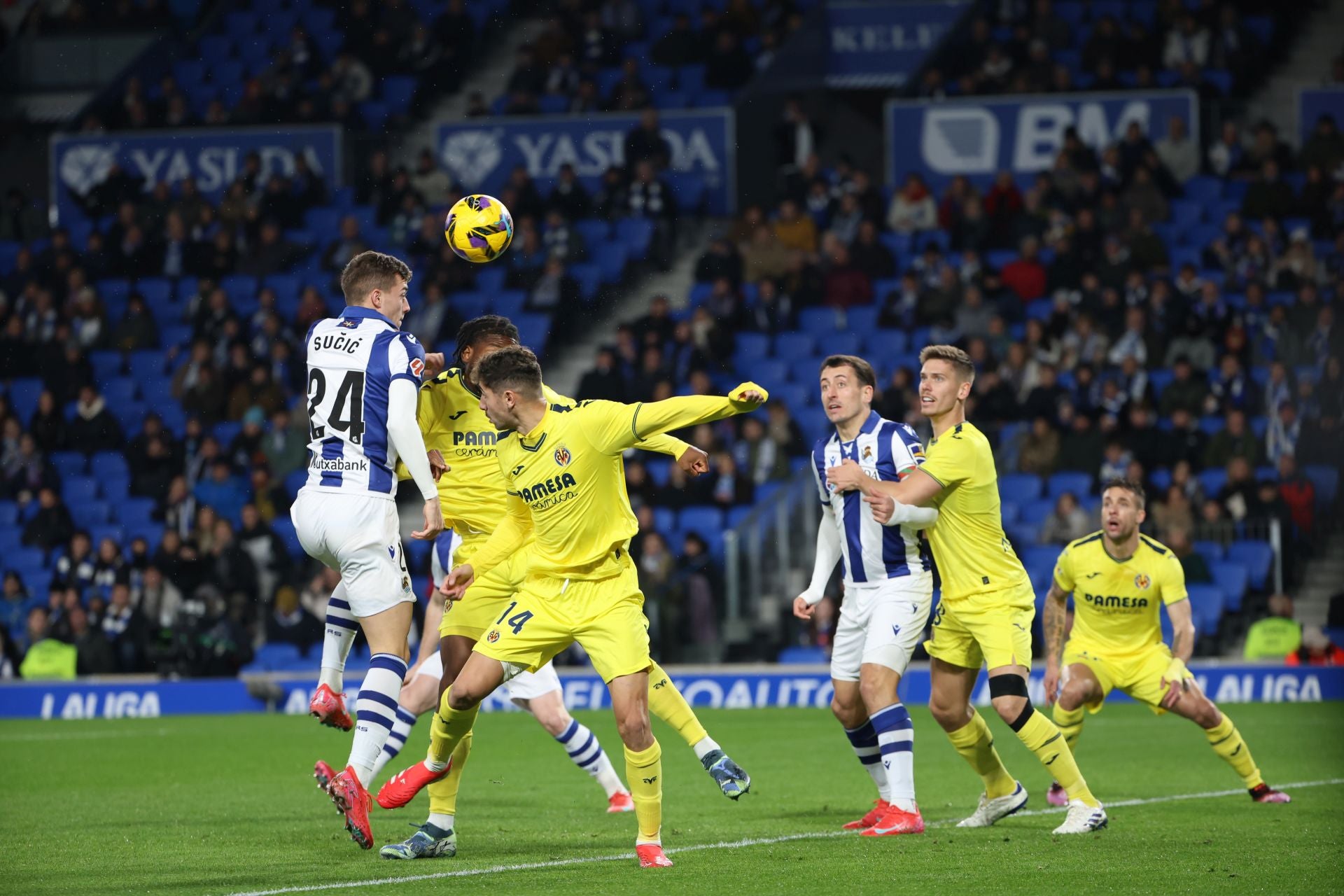 Las mejores imágenes del Real Sociedad - Villarreal