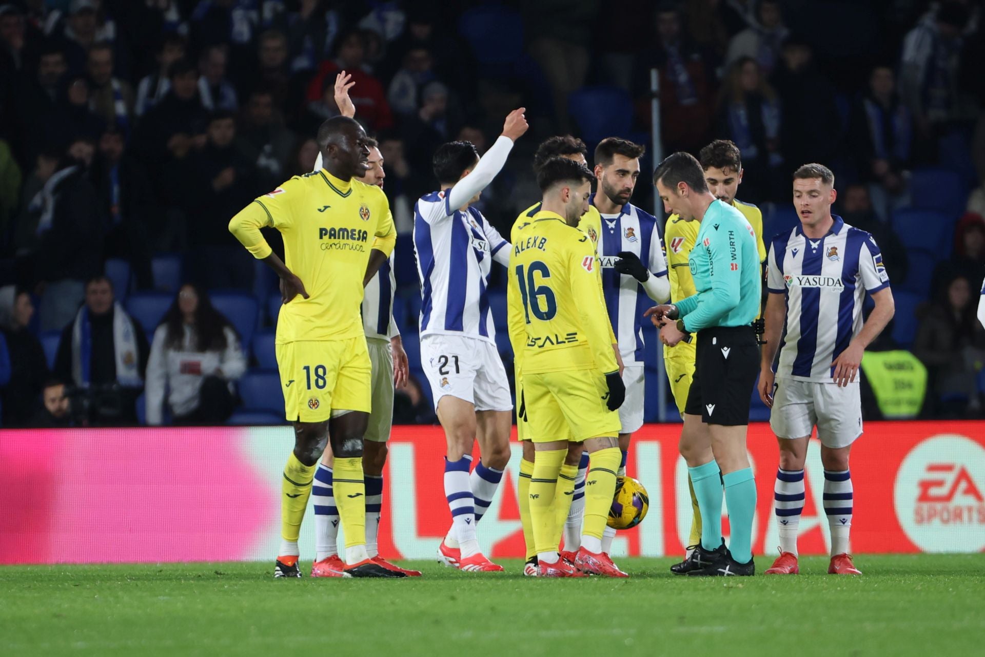 Las mejores imágenes del Real Sociedad - Villarreal