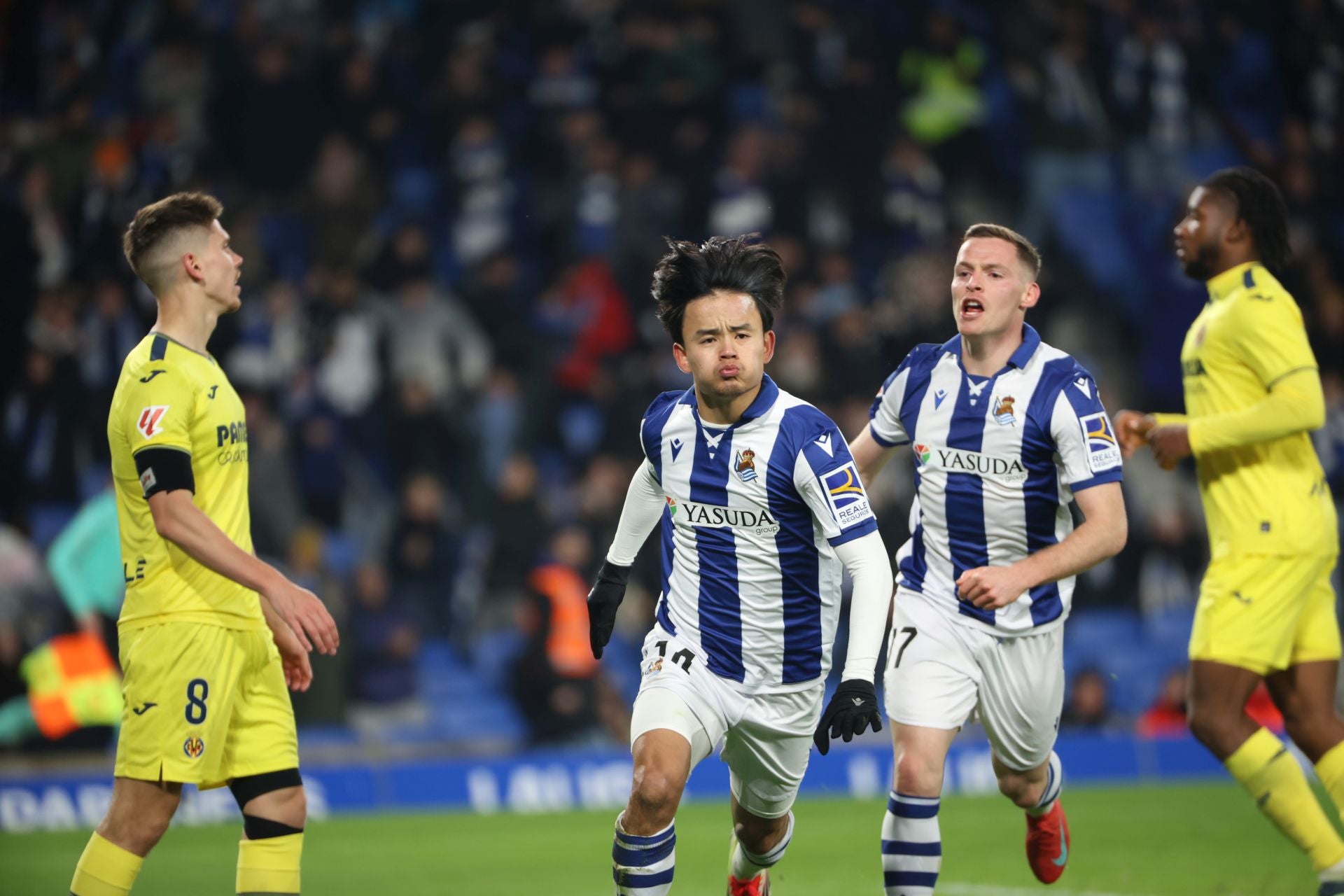 Las mejores imágenes del Real Sociedad - Villarreal